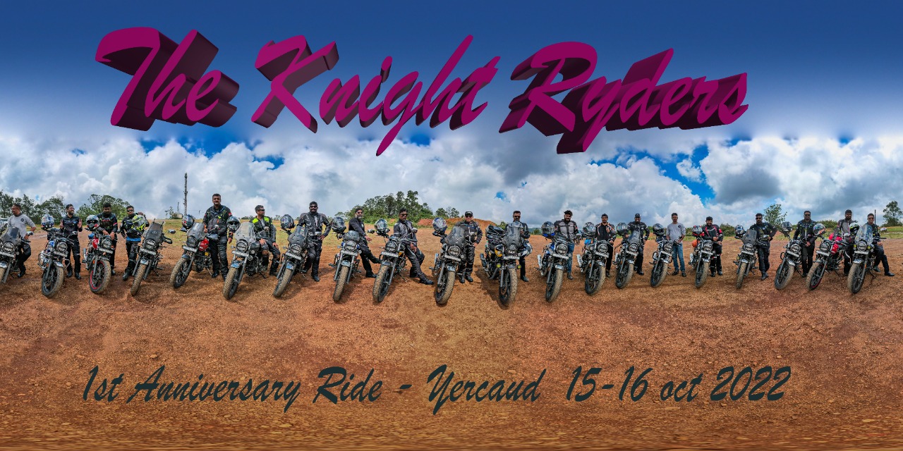 1st Anniversary Ride to Yercaud | The Knight Ryders | Honda CB350
