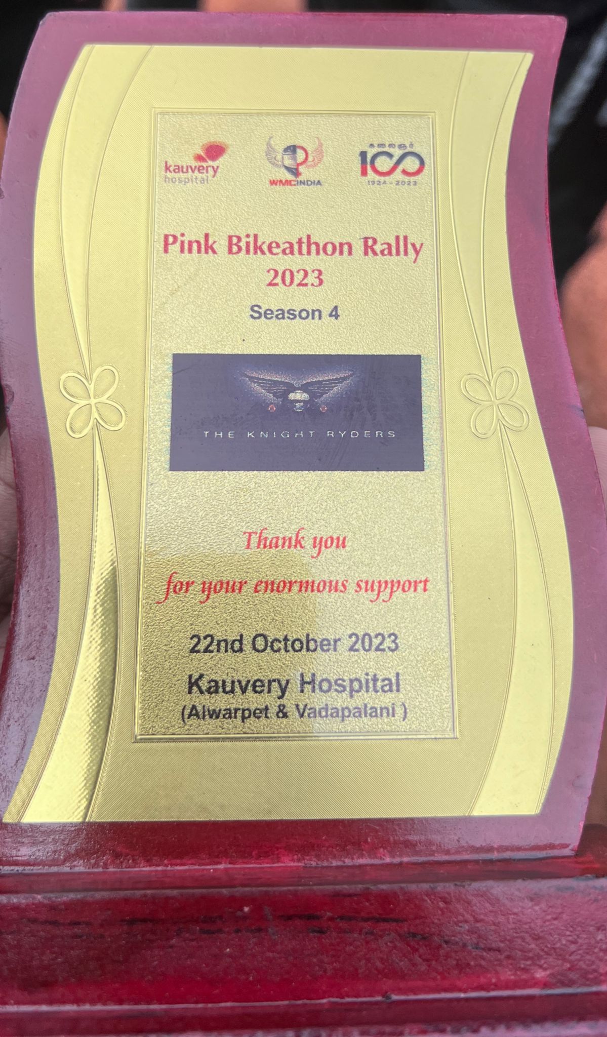 Pink Bikeathon rally - October 2023