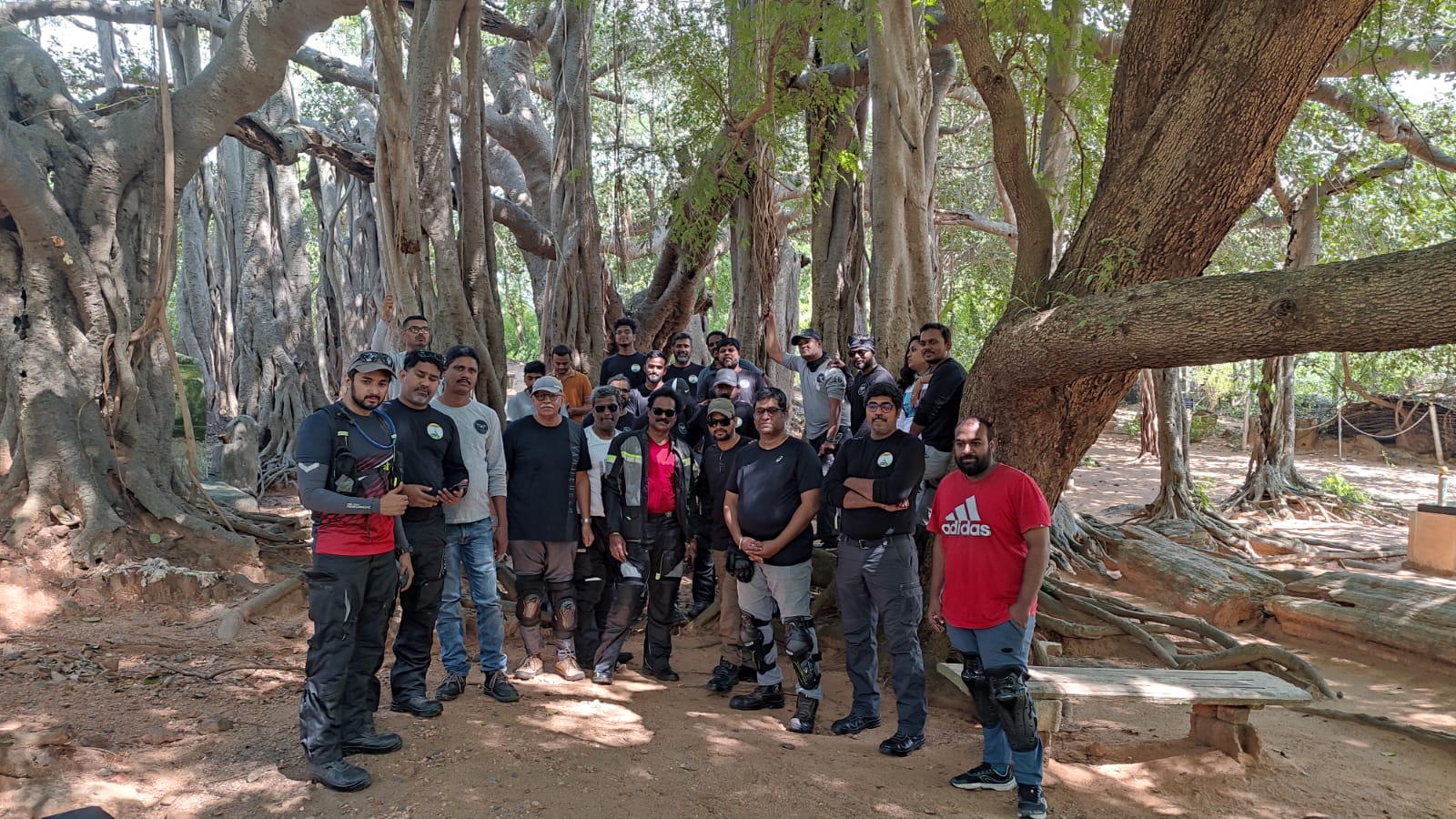 Ride to National Fossil Wood Park, Tiruvakkarai