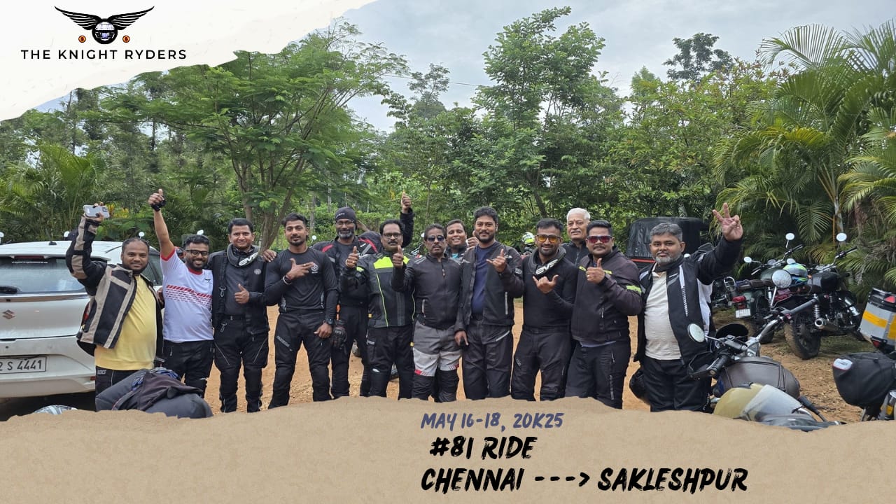 Ride #81 : Sakleshpur Ride