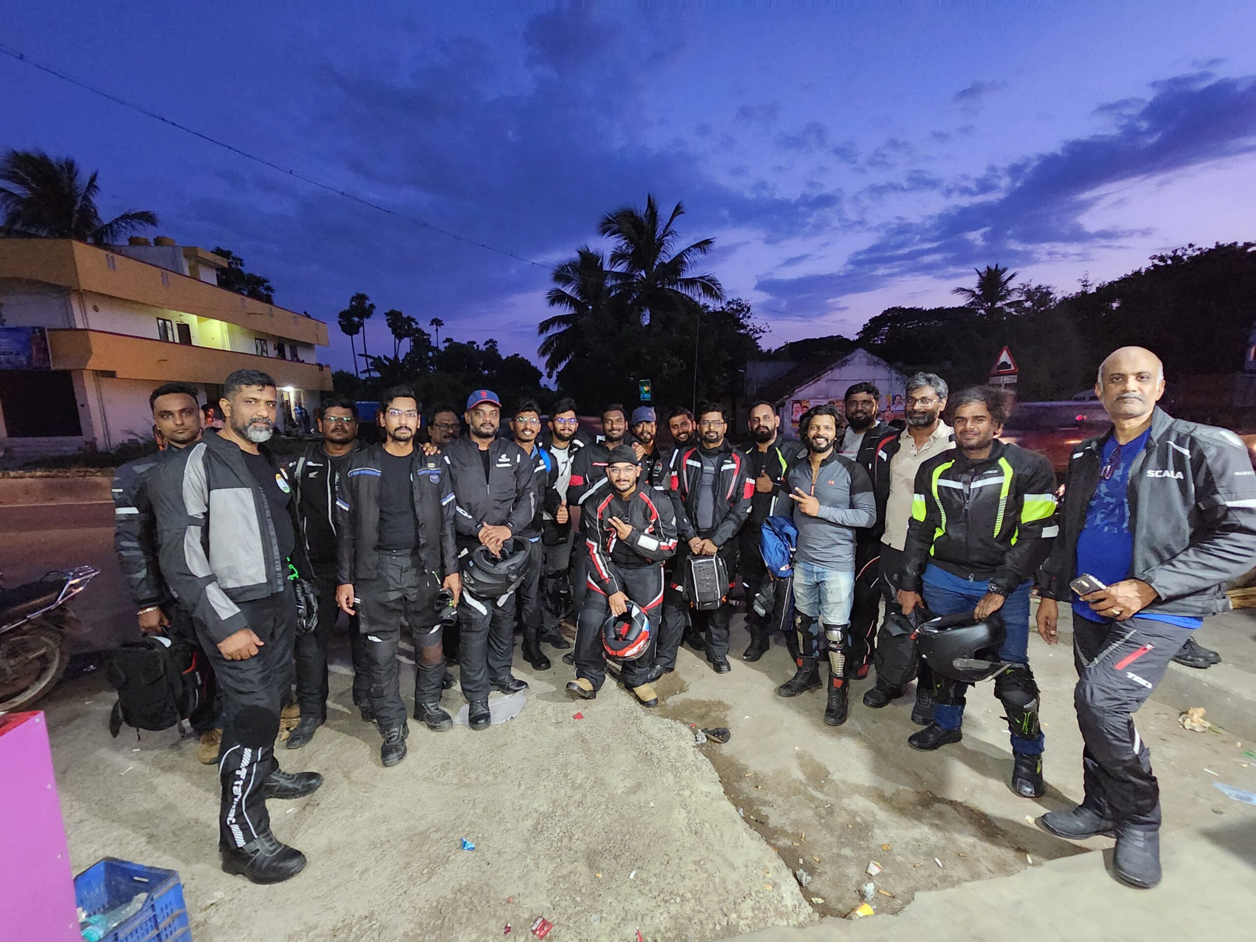 Ride to Thalakona Falls organised by Honda BigWing North